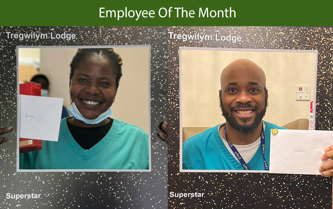 Congratulations to our Employee of the Month!